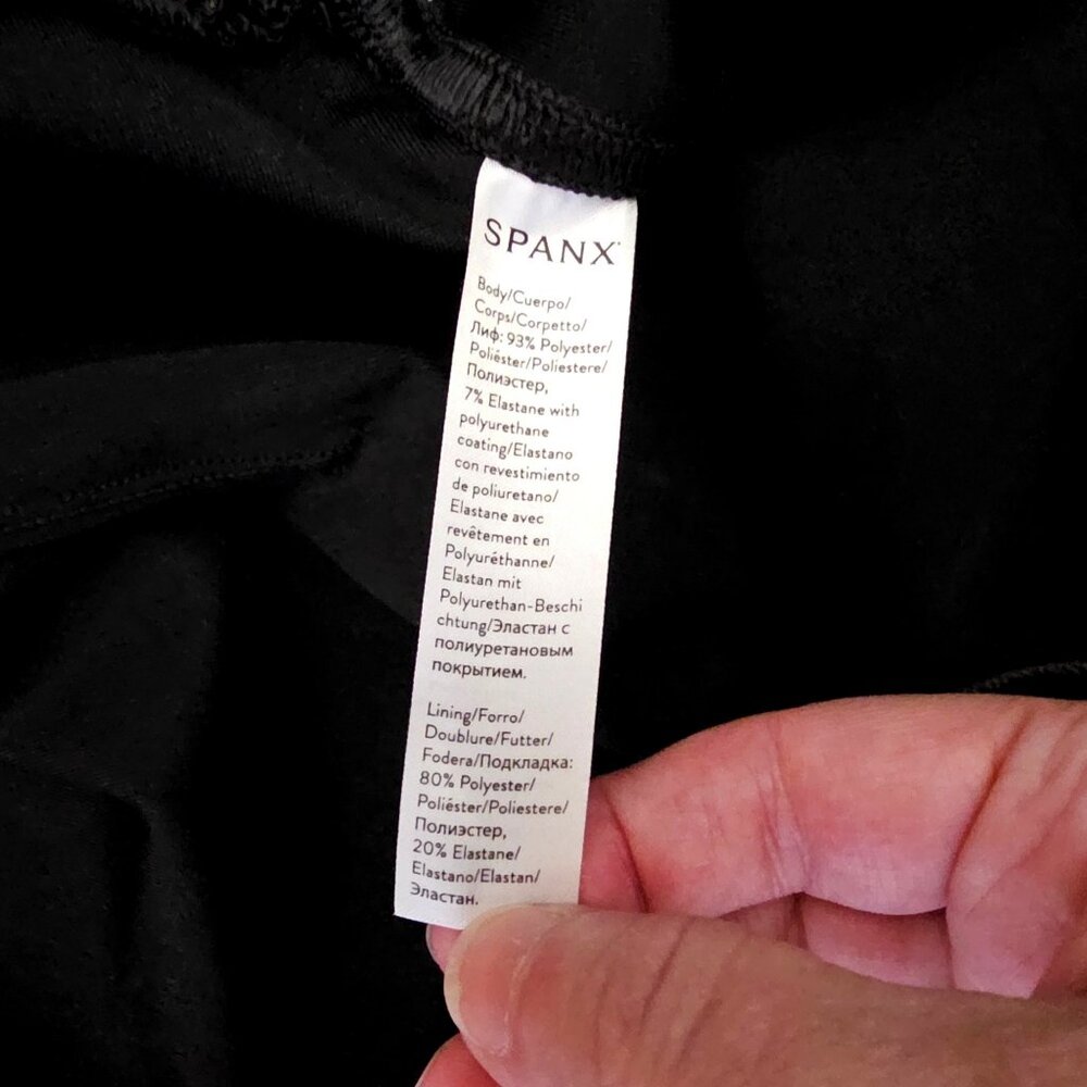 Nordstrom Faux Leather Jogger Pants 3X Noir Black Plus Size Women's Elastic Wais - Picture 10 of 11